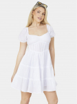 Brave Soul Suvekleit LDRW-654BELINDAW Valge Straight Fit