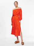 TWINSET Suvekleit 231TT2141 Oranž Regular Fit 40