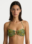Guess Bikini &uuml;lemine osa E6GJ38 MC04R Roheline XS