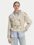 Tommy Hilfiger Vihmamantel WW0WW50768 Beež Oversize