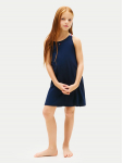 Tommy Hilfiger Suvekleit UG0UG00803 Tumesinine Regular Fit 12_14Y