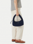 Tommy Jeans K&auml;ekott Metal Logo Padded Strap Shoulder Bag AW0AW18583 Tumesinine