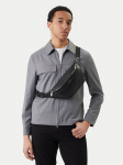 Calvin Klein V&ouml;&ouml;kott Emblem Aop Emboss Waistbag LV04D3332G Must