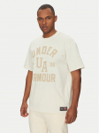 Under Armour T-s&auml;rk Heavyweight Varsity 1390179 Beež Oversize