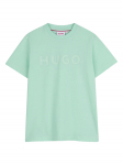 HUGO T-s&auml;rk G01014 S Roheline Regular Fit