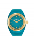 Fossil K&auml;ekell Watch Ring ES5415 T&uuml;rkiissinine