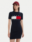 Tommy Jeans Igap&auml;evane kleit Flag DW0DW22853 Tumesinine Slim Fit