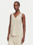 Calvin Klein Jeans Top LV044G206G Beež Slim Fit