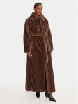 TWINSET Karusnahk 252AT2190 Pruun Relaxed Fit