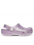 Crocs Pl&auml;tud Classic Chunky Glitter Clog K 211939 Lilla