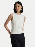 Polo Ralph Lauren Vest 211971882001 Valge Slim Fit