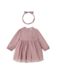 Mayoral Elegantne kleit 2902 Roosa Regular Fit