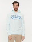 Jack & Jones Pluus Logo 12233597 Sinine Standard Fit