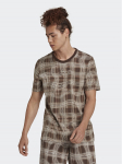 adidas T-s&auml;rk Reveal Allover Print HK2744 Pruun Regular Fit