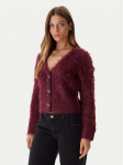 Guess Kardigan W5BR91 Z3JI2 Bordoopunane Relaxed Fit