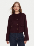 Tommy Hilfiger Kevad-s&uuml;gis jope WW0WW47446 Bordoopunane Regular Fit 42