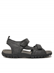 Geox Sandaalid Uomo Sandal Strada U4524B 000ME C9999 Must 41