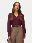 Vero Moda S&auml;rkpluus Esme 10338288 Bordoopunane Regular Fit