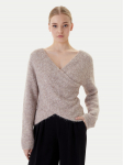 ONLY Kampsun Zaggie 15376349 Beež Regular Fit