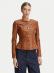 Marciano Guess Nahkjope G6GL02 L0083 Pruun Regular Fit