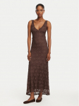 ONLY &Otilde;htune kleit Albina 15372795 Pruun Regular Fit