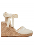 Tommy Hilfiger Espadrillid Fringe Canvas High Wedge FW0FW08878 Ekr&uuml;&uuml;v&auml;rv