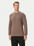 HUGO Kampsun Sylas 50570271 Pruun Regular Fit