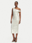 Patrizia Pepe Kokteilikleit 2A3040/J242-S125 Kreemjas Regular Fit