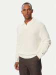 Tommy Hilfiger Kampsun Fisherman MW0MW42804 Kreemjas Regular Fit