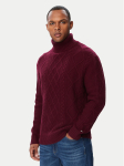Tommy Hilfiger Golf MW0MW44706 Bordoopunane Regular Fit