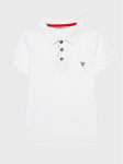 Guess Polo s&auml;rk L2GP02 KAPY0 Valge Regular Fit