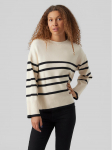 Vero Moda Kampsun 10278319 Beež Regular Fit