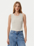 Tommy Jeans Top DW0DW21369 Beež Slim Fit