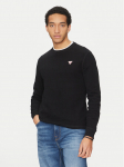 Guess Jeans Pikkade varrukatega T-s&auml;rk M4BI77 KCII1 Must Regular Fit