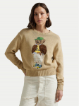 Polo Ralph Lauren Kampsun 211972121001 Beež Relaxed Fit