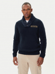 Aeronautica Militare Kampsun 252MA1574UL00539 Tumesinine Regular Fit