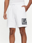 EA7 Emporio Armani Spordi&scaron;ortsid 3DPS63 PJ05Z 1100 Valge Regular Fit