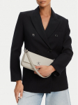 Calvin Klein Jeans K&auml;ekott Minimal Monogram Shoulder Pouch LV04K3161G Valge