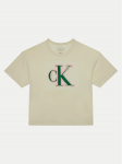 Calvin Klein Jeans T-s&auml;rk IG0IG02806 Ekr&uuml;&uuml;v&auml;rv Boxy Fit