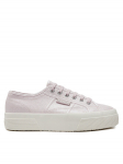 Superga Tenniskingad Platform Pearl Matte Canv 2740 S21362W Lilla