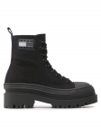 Tommy Jeans Saapad Tjw Foxing Canvas EN0EN02216 Must