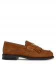 Tommy Hilfiger Loaferid Th Chain Fringe Suede Loafer FW0FW09918 Pruun
