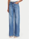 Liu Jo Teksad UF6088 D0264 Sinine Flared Leg