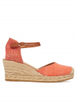 Genuins Espadrillid Carina Canvas G106387 Oranž