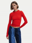 Desigual Kampsun 25SWJF19 Punane Slim Fit