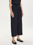 Max Mara Leisure Riidest p&uuml;ksid Rolanda 24267860 Tumesinine Relaxed Fit