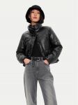 Gap Tehisnahast jope 486399 Must Regular Fit S