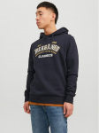 Jack & Jones Pluus Logo 12233597 Tumesinine Standard Fit