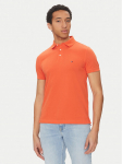Tommy Hilfiger Polo s&auml;rk 1985 MW0MW17771 Oranž Slim Fit