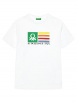 United Colors Of Benetton T-s&auml;rk 3I1XC10N3 Valge Regular Fit
